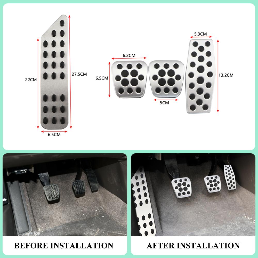 Car Accelerator Foot Brake Clutch AT MT Pedals for Chevrolet Cruze Sedan Hatchback OPEL Mokka 2013-2015 Accessories AT 2pcs
Car Accelerator Foot Brake Clutch AT MT Pedals for Chevrolet Cruze Sedan Hatchback OPEL Mokka 2013-2015 Accessories AT 2pcs