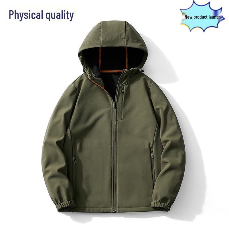 New Brand Softshell Men s Waterproof Fleece-Lined Windbreaker for Autumn/Winter Outdoor Mountain Climbing. 3XL
New Brand Softshell Men s Waterproof Fleece-Lined Windbreaker for Autumn/Winter Outdoor Mountain Climbing. 3XL