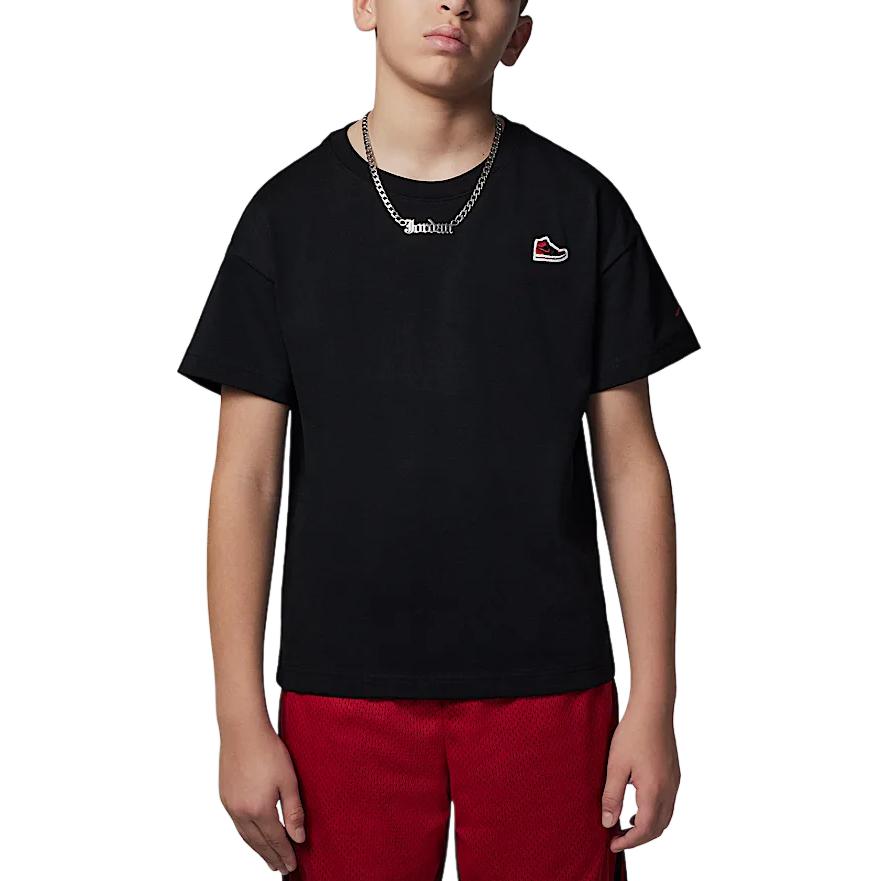 Jordan T-Shirt Round Neck Fashion Versatile Short Sleeve Kids tops Black HF2078-011 XS
Jordan T-Shirt Round Neck Fashion Versatile Short Sleeve Kids tops Black HF2078-011 XS