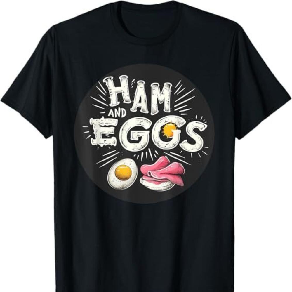 Funny Breakfast Costume for Ham and Eggs Lovers TShirt Woman Man Summer Fashion Casual Cotton Graphic T Shirts Streetwear S
Funny Breakfast Costume for Ham and Eggs Lovers TShirt Woman Man Summer Fashion Casual Cotton Graphic T Shirts Streetwear S