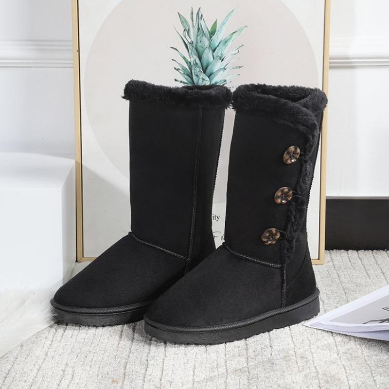 Winter new thick-soled velvet thickened snow boots for women, large size warm towel, medium boots for women 36 чорний
Winter new thick-soled velvet thickened snow boots for women, large size warm towel, medium boots for women 36 чорний
