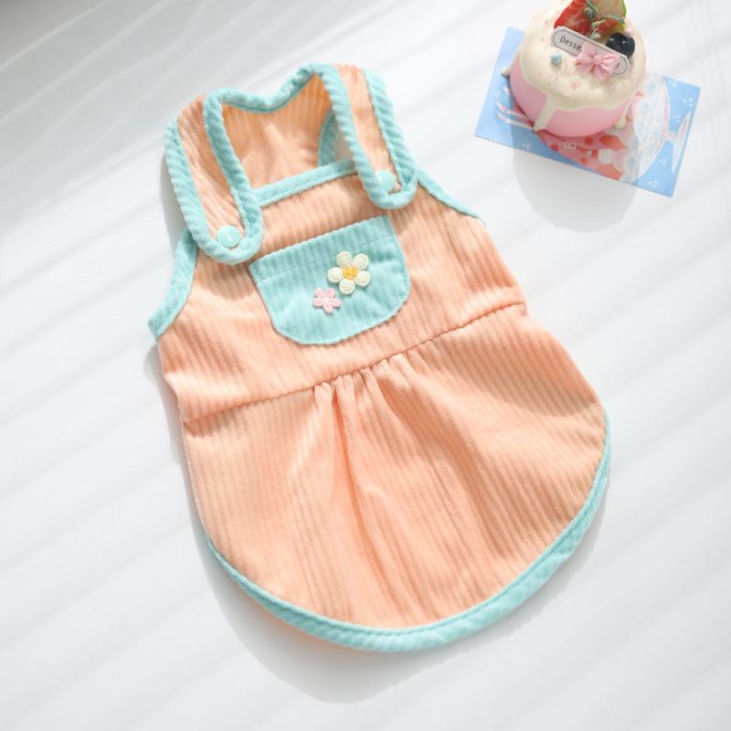 Spring Floral Pet Suspender Dress Thin Breathable Anti-Shed Skirt For Small Cat Dog Daily Summer Indoor Outdoor Use S: Chest 37cm
Spring Floral Pet Suspender Dress Thin Breathable Anti-Shed Skirt For Small Cat Dog Daily Summer Indoor Outdoor Use S: Chest 37cm