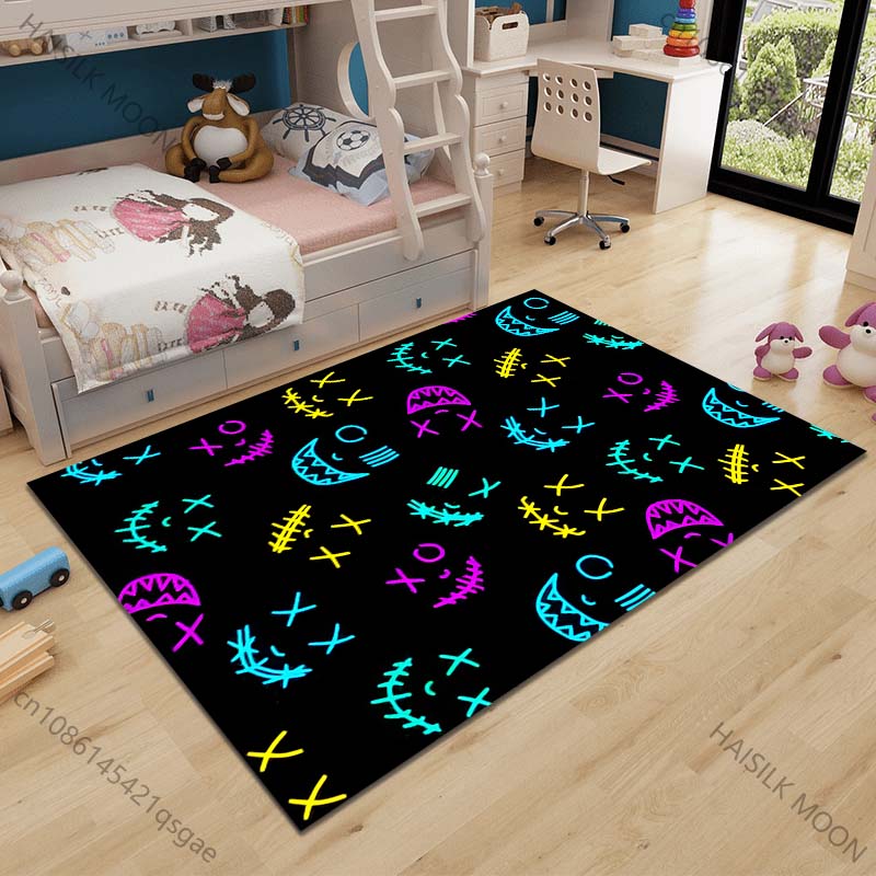 Multiple sizes Neon ghost face pattern Carpet for Living Room Bedroom Sofa Home Decor Rus Non-slip Floor Mat Luxury Gift 40cm x 60cm
Multiple sizes Neon ghost face pattern Carpet for Living Room Bedroom Sofa Home Decor Rus Non-slip Floor Mat Luxury Gift 40cm x 60cm