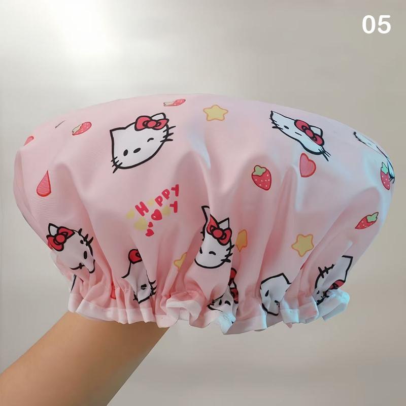 Sanrio Hello Kitty Водонепроникна шапочка для душу Двошарова Еластична Шапочка для волосся в душ Багаторазова Мультяшна Шапочка для душу Товари для ванної кімнати
Sanrio Hello Kitty Водонепроникна шапочка для душу Двошарова Еластична Шапочка для волосся в душ Багаторазова Мультяшна Шапочка для душу Товари для ванної кімнати