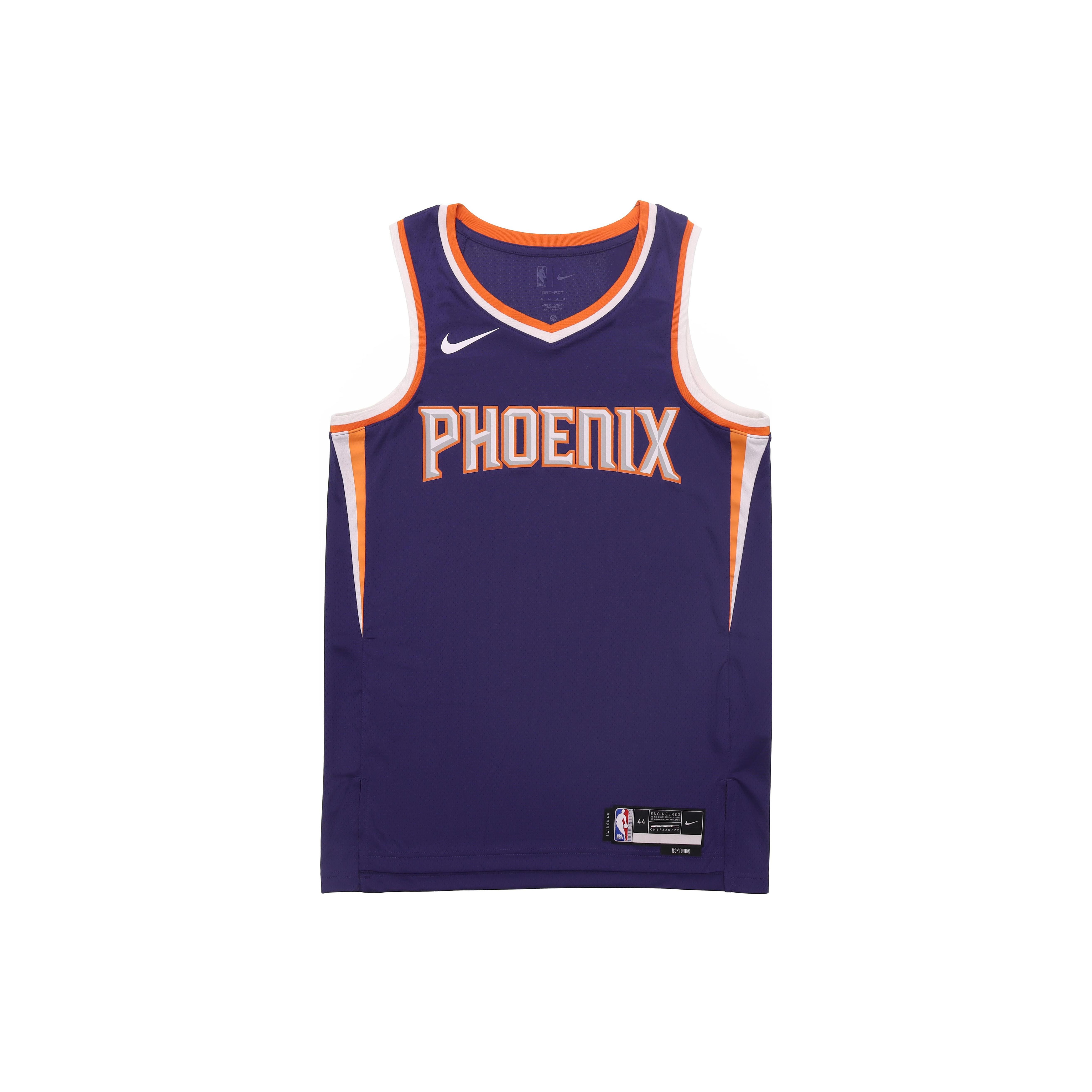 Мужские топы Nike NBA Swingman Phoenix Suns сезона 2022-2023 фиолетовые FB1812-566
Мужские топы Nike NBA Swingman Phoenix Suns сезона 2022-2023 фиолетовые FB1812-566