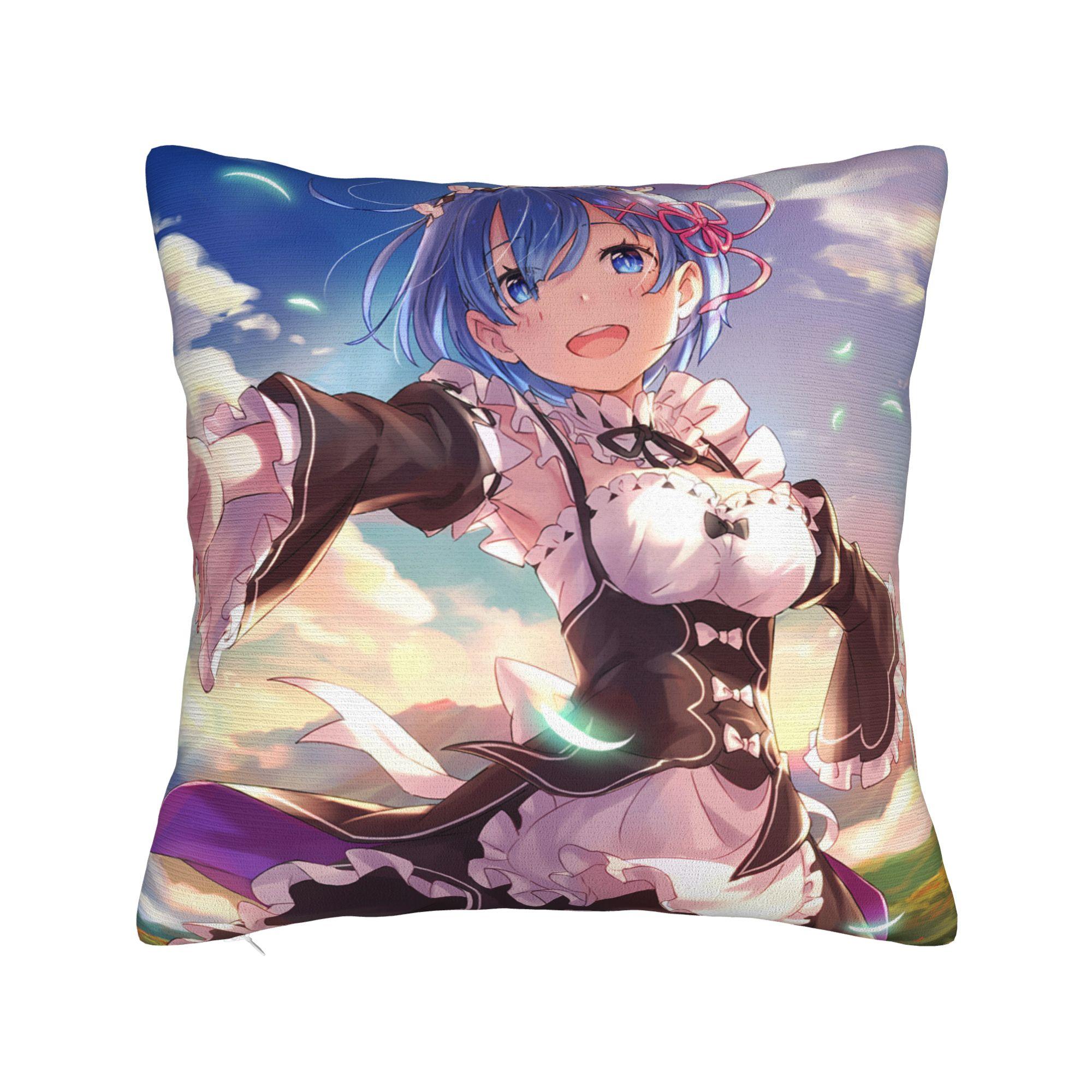 Ram Rem RE: Zero Anime Pillowcase Printing Polyester Cushion Cover Decorative Pillow Case Cover Bed Square 40*40cm 30cmx30cm
Ram Rem RE: Zero Anime Pillowcase Printing Polyester Cushion Cover Decorative Pillow Case Cover Bed Square 40*40cm 30cmx30cm