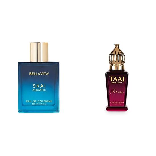 Bella Vita Luxury Skai Aquatic Unisex Eau De с лимоном, ванилью, тонка и пачули для мужчин и женщин, мускусный стойкий аромат с шариковым фиксатором 12 мл
Bella Vita Luxury Skai Aquatic Unisex Eau De с лимоном, ванилью, тонка и пачули для мужчин и женщин, мускусный стойкий аромат с шариковым фиксатором 12 мл