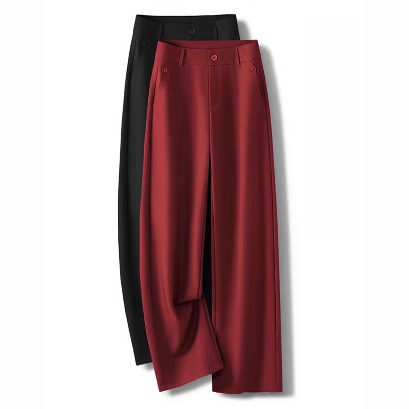 Beige Women s Slim-Fit Straight-Leg Wide-Leg Draped Casual Pants for Spring & Autumn 2024 30
Beige Women s Slim-Fit Straight-Leg Wide-Leg Draped Casual Pants for Spring & Autumn 2024 30