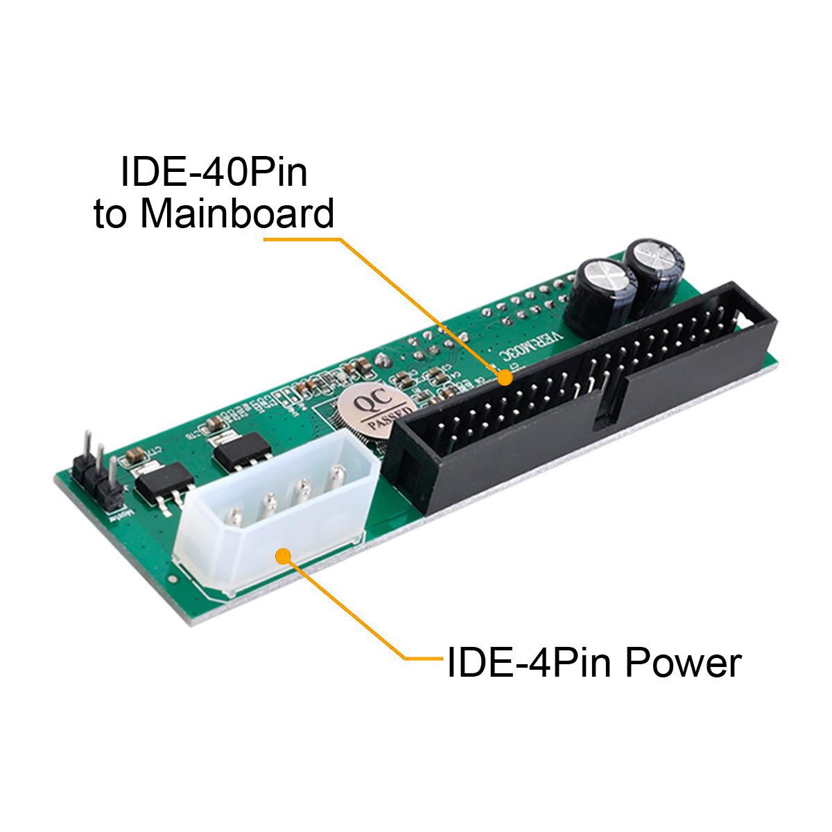 EP-014 SATA Disk to IDE/PATA 40Pin Motherboard Converter Adapter PCBA for Desktop and 2.5-inch 3.5-inch Hard Disk Drive As Shown A
EP-014 SATA Disk to IDE/PATA 40Pin Motherboard Converter Adapter PCBA for Desktop and 2.5-inch 3.5-inch Hard Disk Drive As Shown A