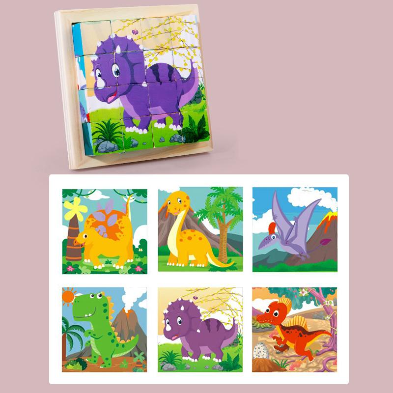 kindergarten Educational toy CRAFTS Cartoon Six Sided Wooden Puzzle Blocks Set Animal Matching Blocks Early education
kindergarten Educational toy CRAFTS Cartoon Six Sided Wooden Puzzle Blocks Set Animal Matching Blocks Early education