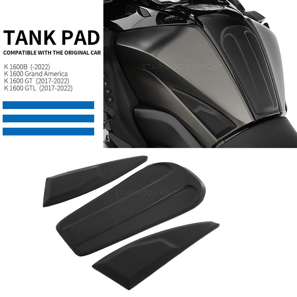 Мотоциклетная резиновая боковая накладка на топливный бак для BMW K1600B K1600GT K1600GTL K 1600 Grand America, защитные наклейки на колено
Мотоциклетная резиновая боковая накладка на топливный бак для BMW K1600B K1600GT K1600GTL K 1600 Grand America, защитные наклейки на колено