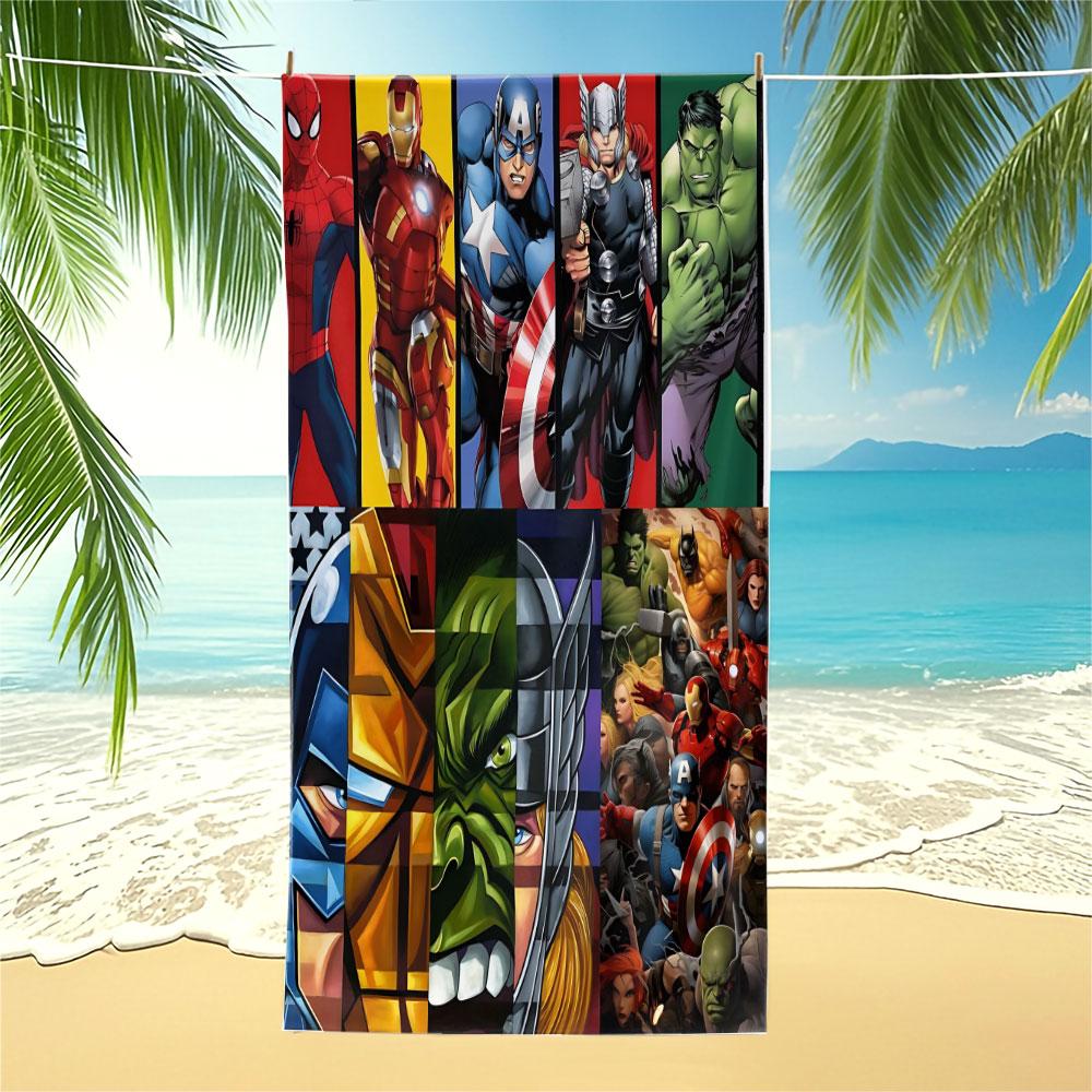Marvel Avengers Infinity War Beach Towel,Superhero Pool Towel,Swimming Towel for Man Women Oversized Quick Dry Sand Free W40*H60(CM)
Marvel Avengers Infinity War Beach Towel,Superhero Pool Towel,Swimming Towel for Man Women Oversized Quick Dry Sand Free W40*H60(CM)