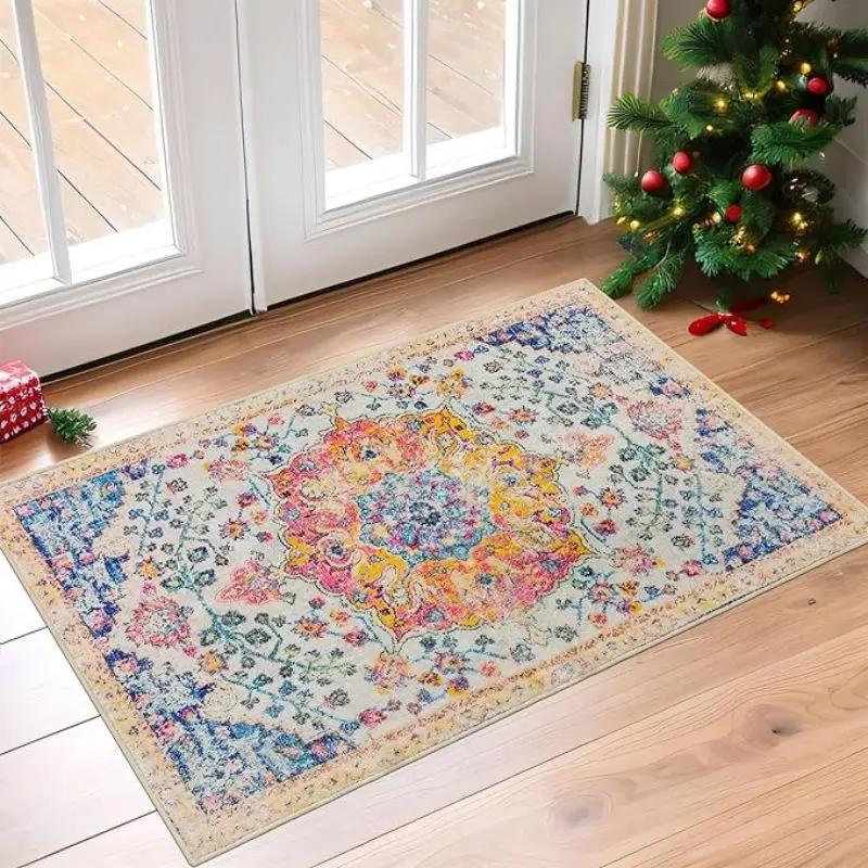 Leaves Printed Door Mat Ethnic Style Non-slip Kitchen Rug Laundry Room Entrance Floor Carpet Home Outdoor Decor Entryway Doormat 40X60cm
Leaves Printed Door Mat Ethnic Style Non-slip Kitchen Rug Laundry Room Entrance Floor Carpet Home Outdoor Decor Entryway Doormat 40X60cm