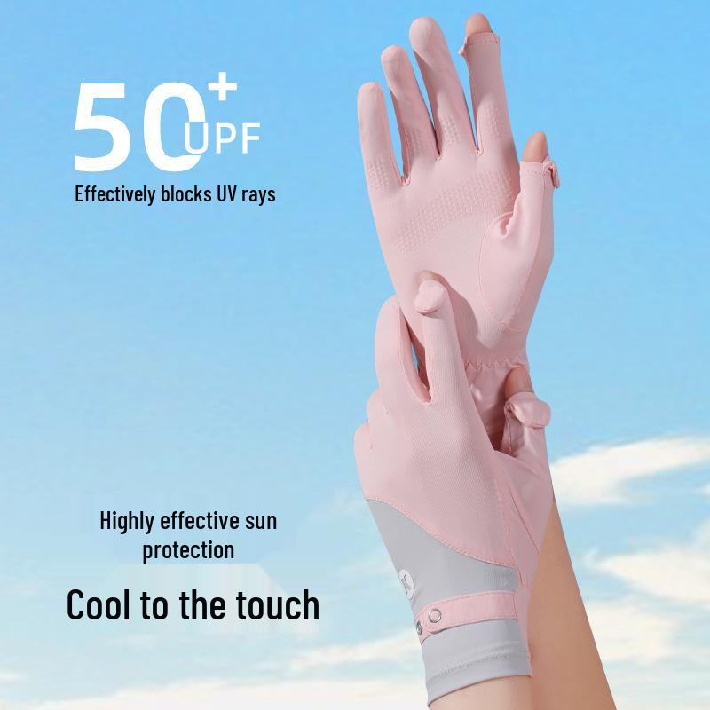 Women s Summer Ice Silk UV Protection Quick-Dry Touchscreen Gloves for Cycling & Fishing One Size
Women s Summer Ice Silk UV Protection Quick-Dry Touchscreen Gloves for Cycling & Fishing One Size