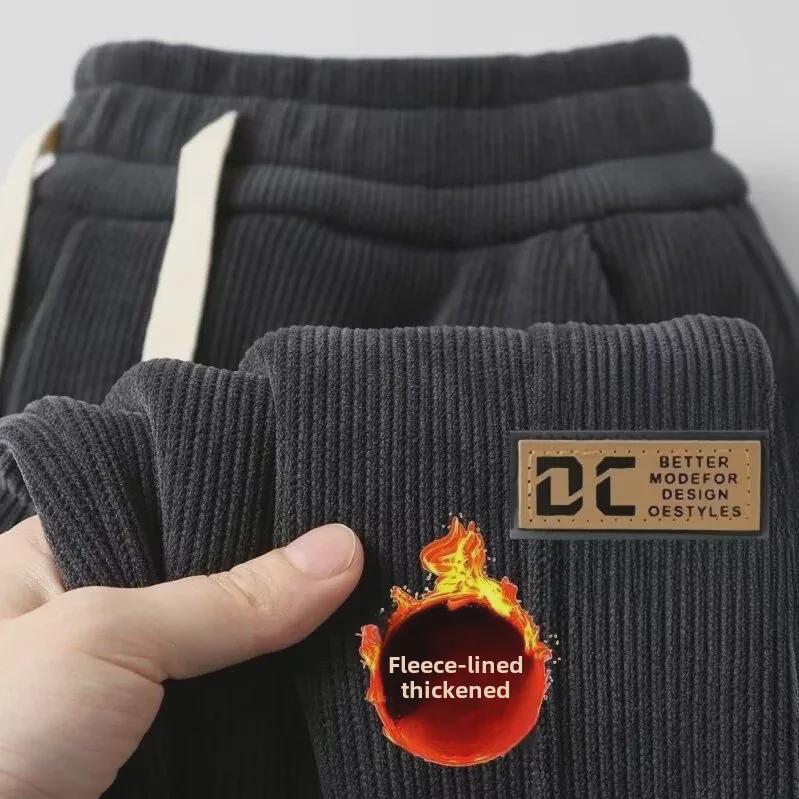 Мужские вельветовые повседневные спортивные брюки больших размеров с флисовой подкладкой - утолщенные брюки осень/зима 5XL
Мужские вельветовые повседневные спортивные брюки больших размеров с флисовой подкладкой - утолщенные брюки осень/зима 5XL