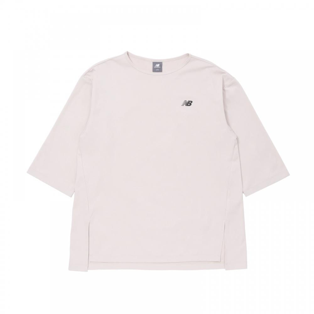 New Balance Rash Guard Short Sleeve Pullover Twf Timberwolf Awt45715 Twf M 
New Balance Rash Guard Short Sleeve Pullover Twf Timberwolf Awt45715 Twf M