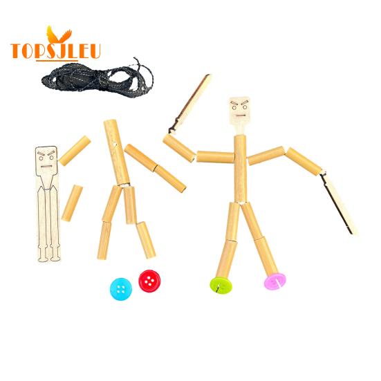 Бамбуковый человек, игрушка, набор кукол «сделай сам», детская интерактивная игра, набор материалов для рукоделия из бамбука, подарок для мальчиков и девочек Wooden Color
Бамбуковый человек, игрушка, набор кукол «сделай сам», детская интерактивная игра, набор материалов для рукоделия из бамбука, подарок для мальчиков и девочек Wooden Color