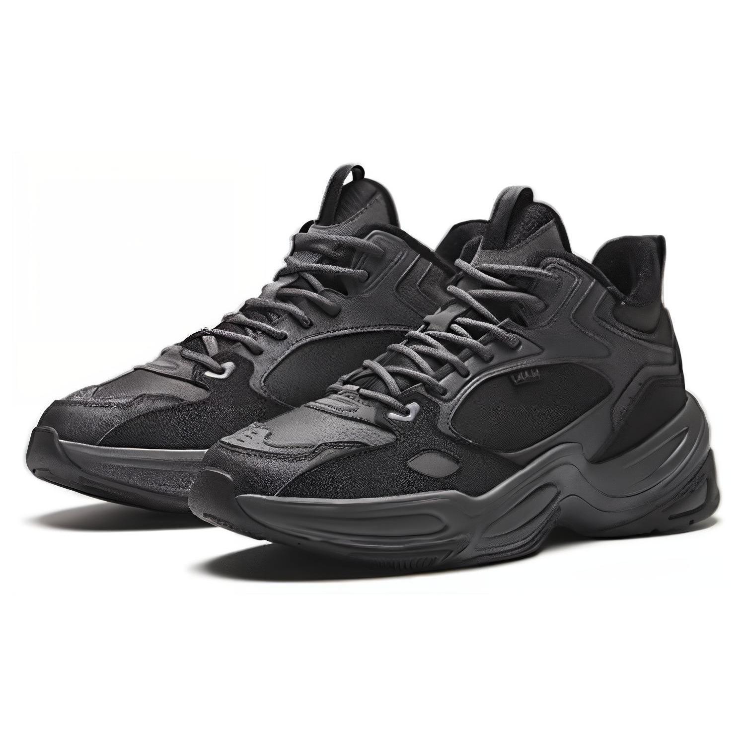 Anta Cushioning, Wear Resistant High top Casual Shoes Men s Black 112348991-4 40
Anta Cushioning, Wear Resistant High top Casual Shoes Men s Black 112348991-4 40