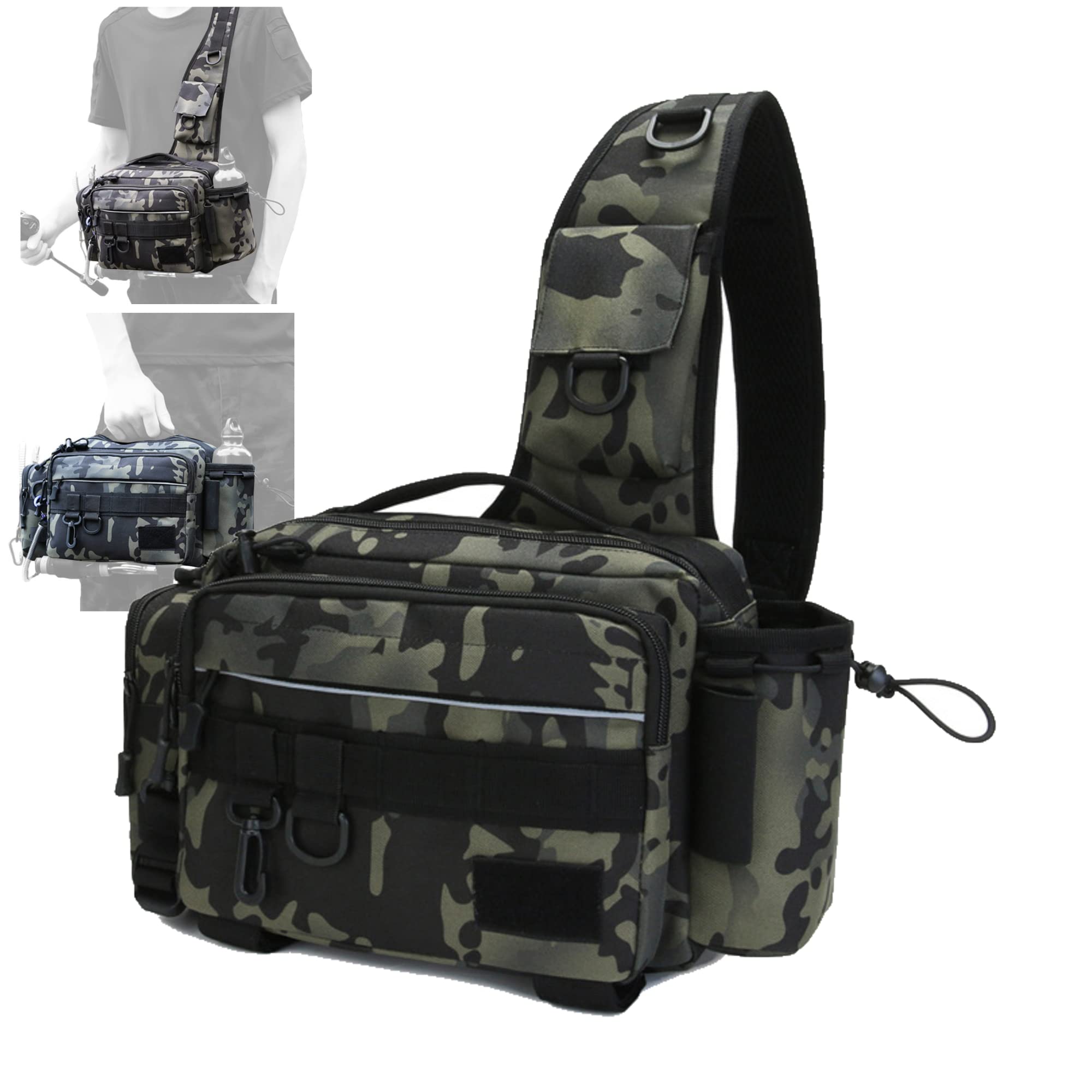 Designed with anglers in this waterproof fishing bag holds all your fishing including lure 3 and Perfect for waist or shoulder use dark mind, gear,
Designed with anglers in this waterproof fishing bag holds all your fishing including lure 3 and Perfect for waist or shoulder use dark mind, gear,