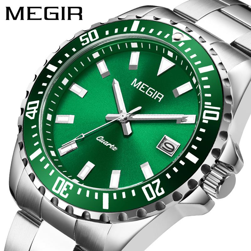 Miguel Megir Мужские часы Деловые часы со стальным ремешком Time Glow Водонепроницаемые кварцевые часы с календарем 2064AG
Miguel Megir Мужские часы Деловые часы со стальным ремешком Time Glow Водонепроницаемые кварцевые часы с календарем 2064AG