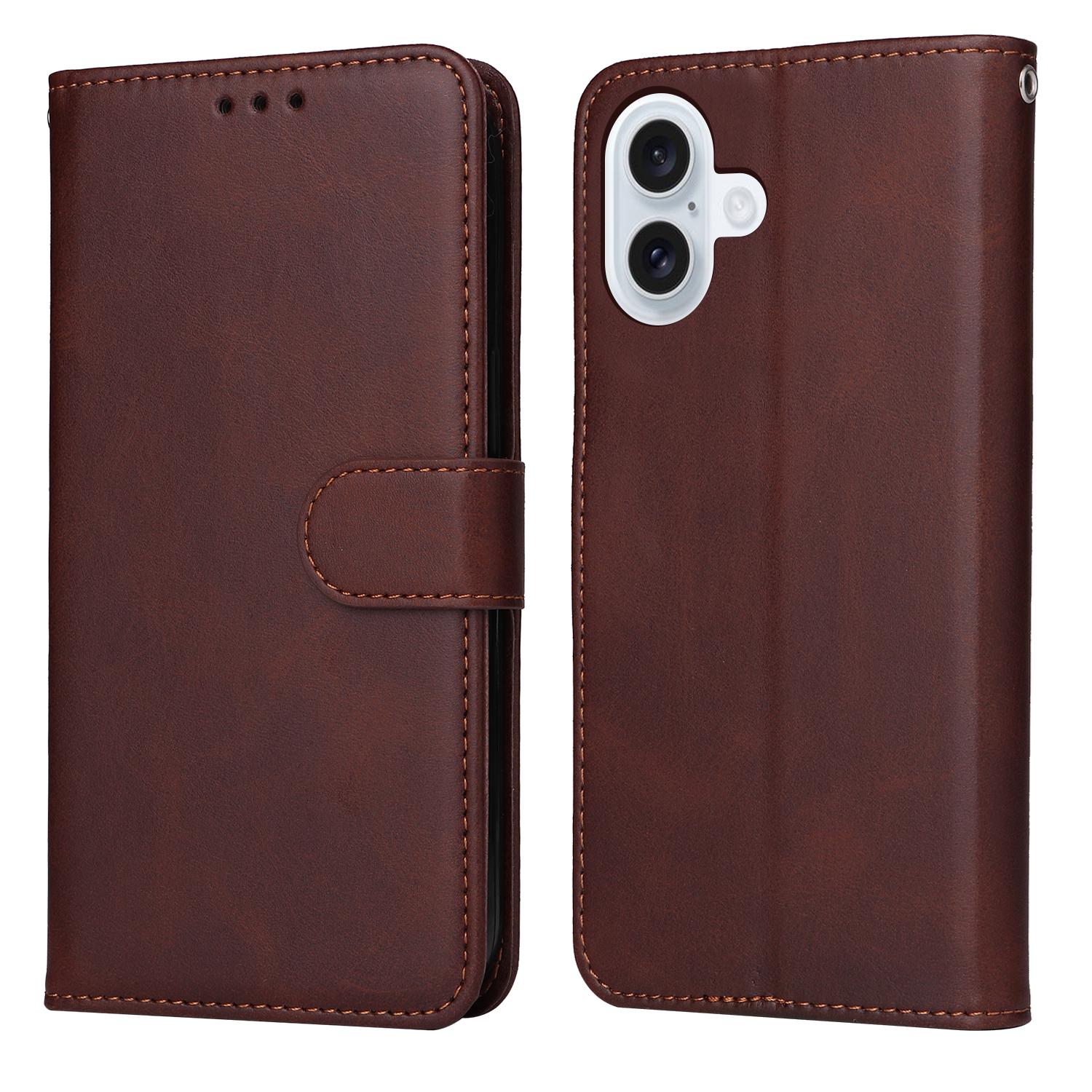 For iPhone 17 Case Wallet PU Leather Folio Flip Phone Cover Brown
For iPhone 17 Case Wallet PU Leather Folio Flip Phone Cover Brown
