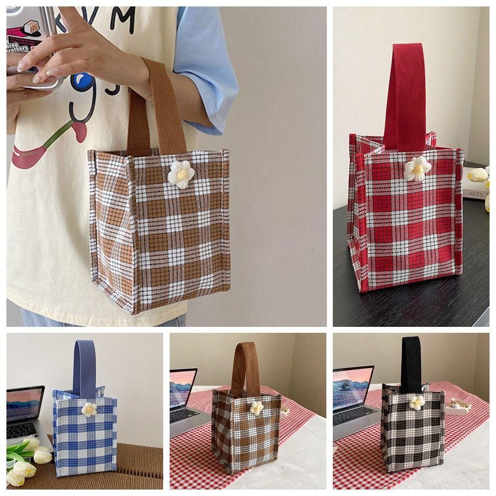 Цветочная решетка Сумка Сумка с ручкой Сумка для обеда Портативная холщовая маленькая сумка для девочек
Цветочная решетка Сумка Сумка с ручкой Сумка для обеда Портативная холщовая маленькая сумка для девочек