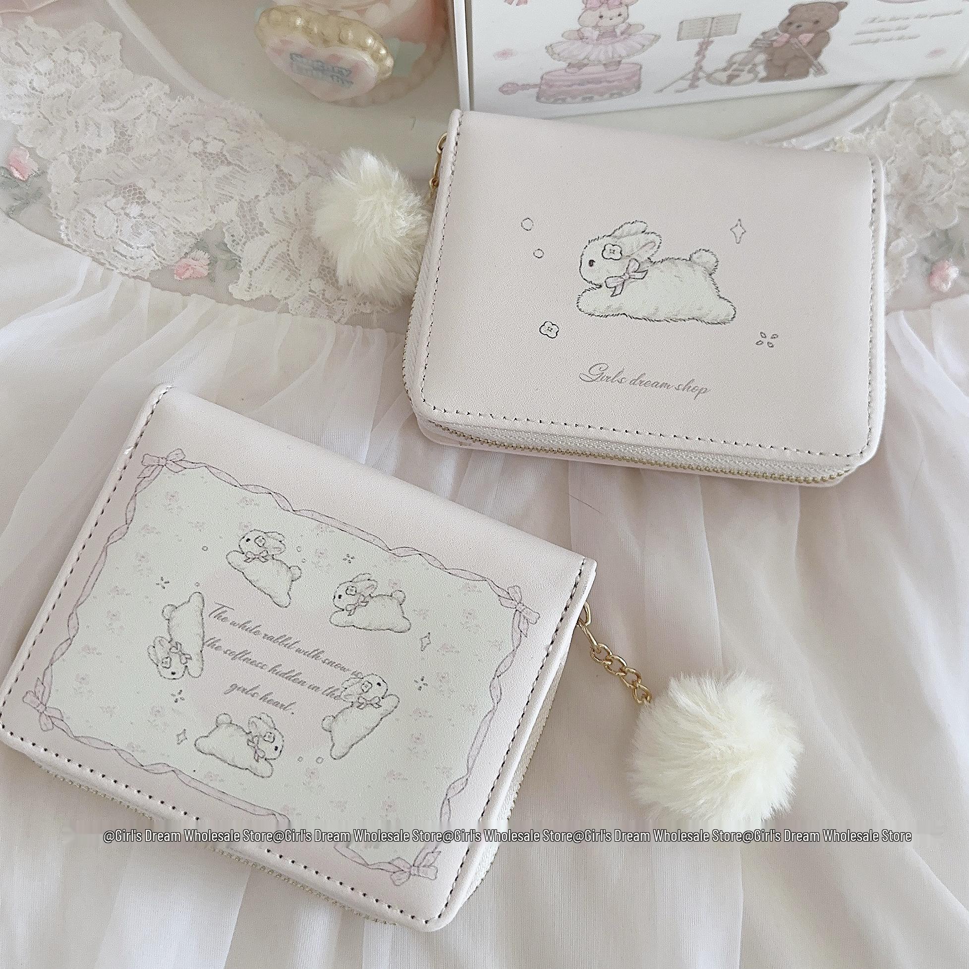 Girl s Dream Original Tutu Bi-Fold Wallet & Card Holder - Cute Short Anti-Demagnetization Design with Silk Flower and Multiple Card Slots
Girl s Dream Original Tutu Bi-Fold Wallet & Card Holder - Cute Short Anti-Demagnetization Design with Silk Flower and Multiple Card Slots