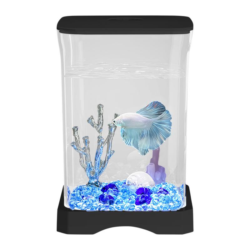 Betta Fish Tank HD Betta Aquarium Fish Bowl Small Aquarium Ornamental Aquarium Starter With LED Light For Home Offices Apartment белый
Betta Fish Tank HD Betta Aquarium Fish Bowl Small Aquarium Ornamental Aquarium Starter With LED Light For Home Offices Apartment белый