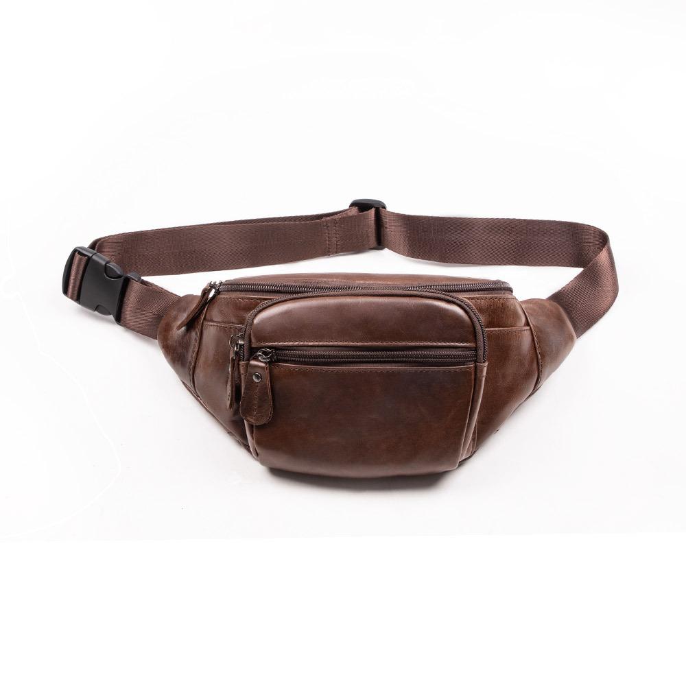 Leather Waist Bag, Sports Camera Chest Bag, Photography Cycling Bag, Outdoor Hiking Storage Bag, Cash Register Waist Bag темно-коричневого кольору
Leather Waist Bag, Sports Camera Chest Bag, Photography Cycling Bag, Outdoor Hiking Storage Bag, Cash Register Waist Bag темно-коричневого кольору