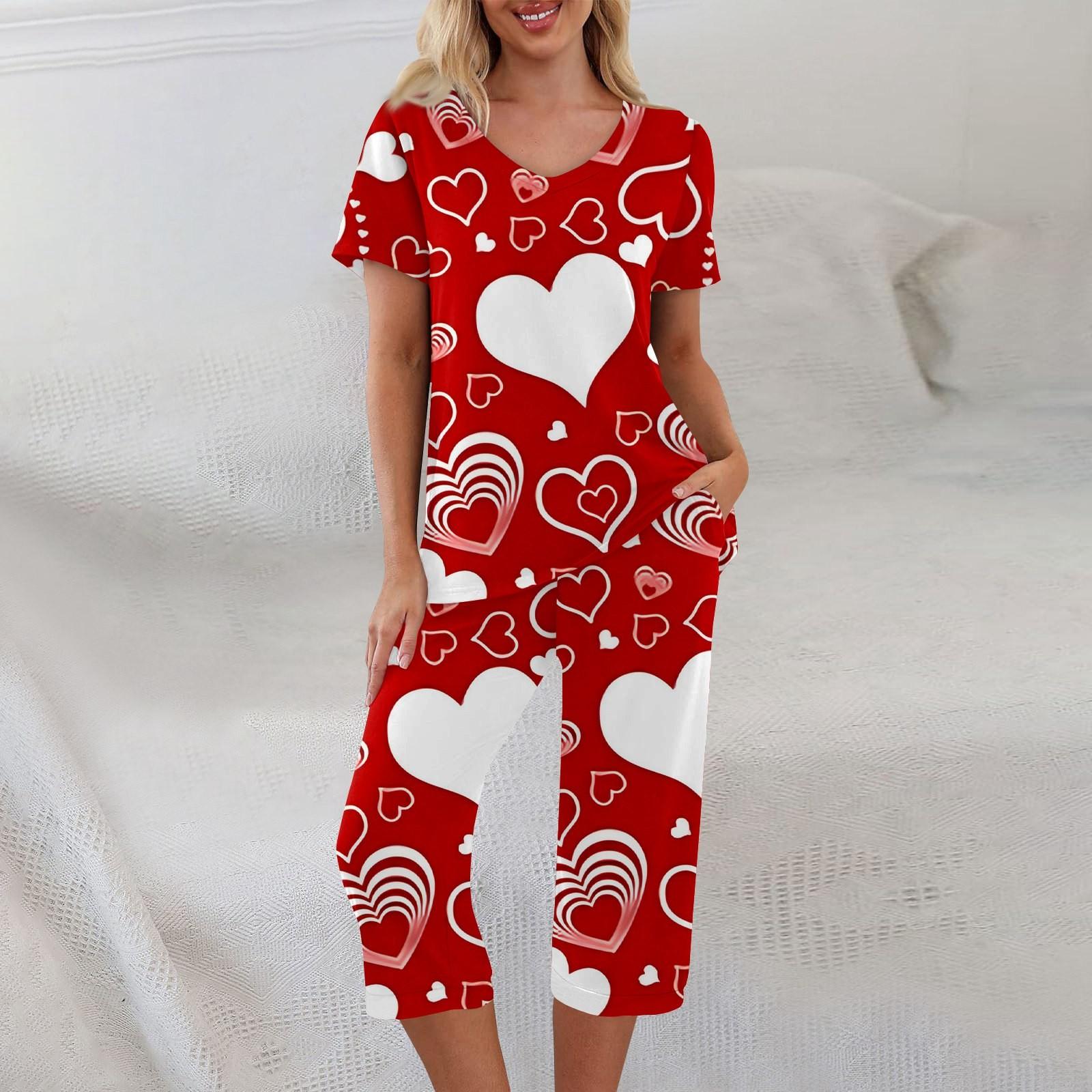 2 Piece Sets For Women Summer Short Sleeve Top And Pants With Pockets Workout Soft Sets S винний
2 Piece Sets For Women Summer Short Sleeve Top And Pants With Pockets Workout Soft Sets S винний