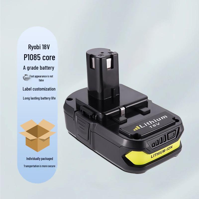 Литий-ионный аккумулятор Ryobi 18 В P108 для замены электроинструментов 5 Cells 3000mAh
Литий-ионный аккумулятор Ryobi 18 В P108 для замены электроинструментов 5 Cells 3000mAh