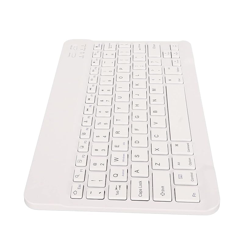 Wireless Keyboard, QWERTY Layout Auto Sleep Ultra Slim BT Tablet Keyboard, Portable Travel Keyboard, Android IOS For Windows (white)
Wireless Keyboard, QWERTY Layout Auto Sleep Ultra Slim BT Tablet Keyboard, Portable Travel Keyboard, Android IOS For Windows (white)