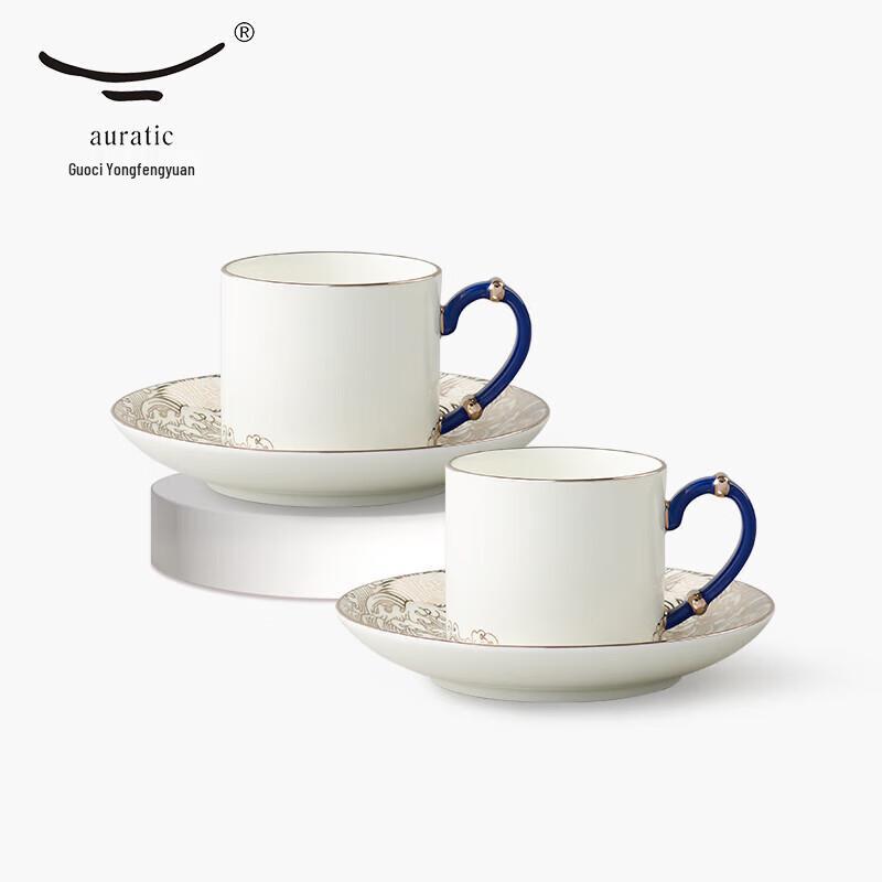 Yongfengyuan Pearl on the Sea Ceramic Coffee Cup & Saucer
Yongfengyuan Pearl on the Sea Ceramic Coffee Cup & Saucer