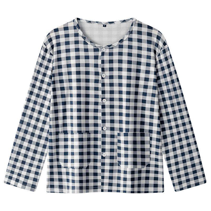 Men s Cotton Cardigan Pajamas for Middle-Aged and Elderly - 2026 Spring/Autumn Long-Sleeve T-Shirt Style 3XL (up to 200 kg)
Men s Cotton Cardigan Pajamas for Middle-Aged and Elderly - 2026 Spring/Autumn Long-Sleeve T-Shirt Style 3XL (up to 200 kg)