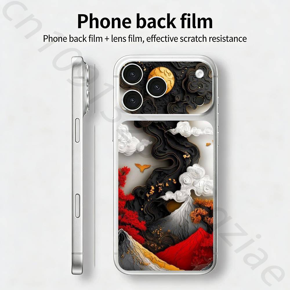 Creative Volcanic Eruption TICKET Decal Skin Wrap for iPhone 17 Pro/Pro max Protective Film for Back, Frame, Camera iPhone17pro
Creative Volcanic Eruption TICKET Decal Skin Wrap for iPhone 17 Pro/Pro max Protective Film for Back, Frame, Camera iPhone17pro