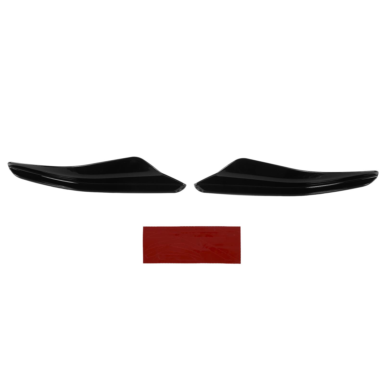 2PCS Front Bumper Aero Kits Canards Wing for Maxton Replacement for MK8 2021+(Glossy Black )
2PCS Front Bumper Aero Kits Canards Wing for Maxton Replacement for MK8 2021+(Glossy Black )