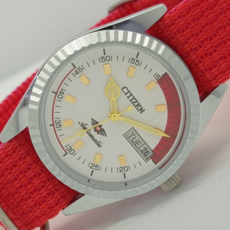 REFURBISHED CITIZEN AUTOMATIC 8200 JAPAN MENS WHITE DIAL WATCH 009-a413199-2 Sku009-a413199
REFURBISHED CITIZEN AUTOMATIC 8200 JAPAN MENS WHITE DIAL WATCH 009-a413199-2 Sku009-a413199