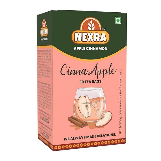 Nexra Masala Bliss Tea, Whole Leaf Herbal Blend with 11 Spices, Premium Tin Box, 100g (30 (Tea Bag), Apple Cinnamon Tea) 100GM
Nexra Masala Bliss Tea, Whole Leaf Herbal Blend with 11 Spices, Premium Tin Box, 100g (30 (Tea Bag), Apple Cinnamon Tea) 100GM
