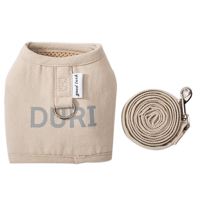 Cat dog leash Four seasons grid breathable vest type anti-break free pet chest strap walking dog leash cat leash chain S (recommended within 2.5 kg)
Cat dog leash Four seasons grid breathable vest type anti-break free pet chest strap walking dog leash cat leash chain S (recommended within 2.5 kg)