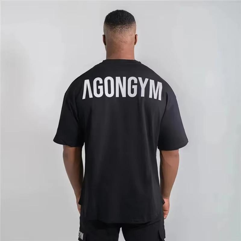 Тренажерный зал Фитнес Agongym Бодибилдинг Футболка свободного покроя из хлопка для мужчин с коротким рукавом для тренировок по бегу и бодибилдингу S
Тренажерный зал Фитнес Agongym Бодибилдинг Футболка свободного покроя из хлопка для мужчин с коротким рукавом для тренировок по бегу и бодибилдингу S