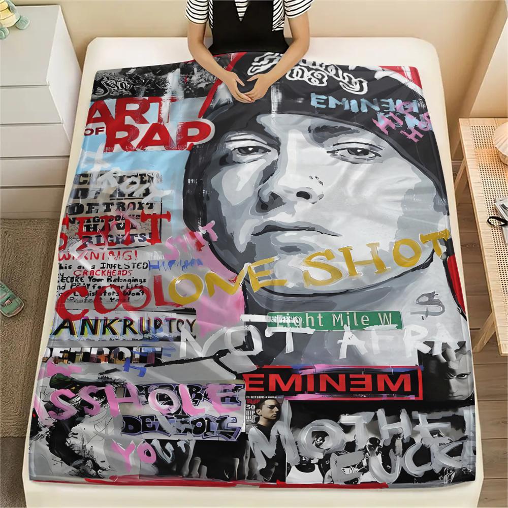 1PC Eminem Print Flannel Blanket, High quality All Seasons, Home Decor, Warmth and Comfort, Perfect for Christmas Gifts 80cm x 120cm
1PC Eminem Print Flannel Blanket, High quality All Seasons, Home Decor, Warmth and Comfort, Perfect for Christmas Gifts 80cm x 120cm