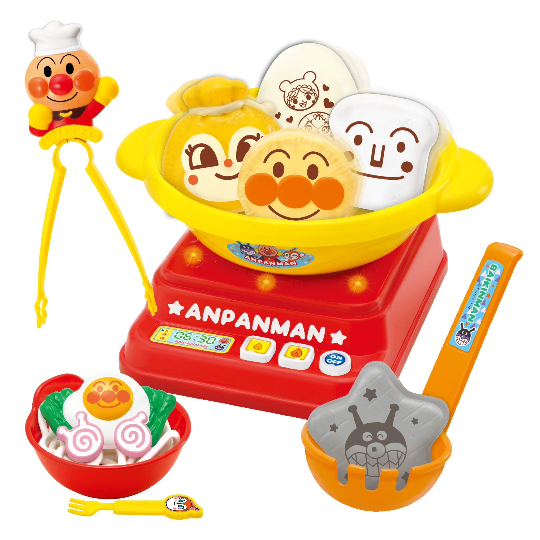 Joy Palette Anpanman делает оден и Simmering Talking Pot набор Давайте приготовим удон!
Joy Palette Anpanman делает оден и Simmering Talking Pot набор Давайте приготовим удон!