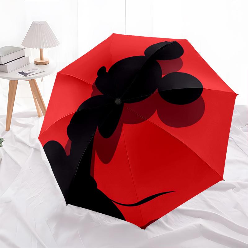 1pc Mickey Mouse Silhouette Red Design Pattern Umbrella, Fashionable, Personalized, High-Value Folding Umbrella, a Must-Have for Summer, 8-R
1pc Mickey Mouse Silhouette Red Design Pattern Umbrella, Fashionable, Personalized, High-Value Folding Umbrella, a Must-Have for Summer, 8-R