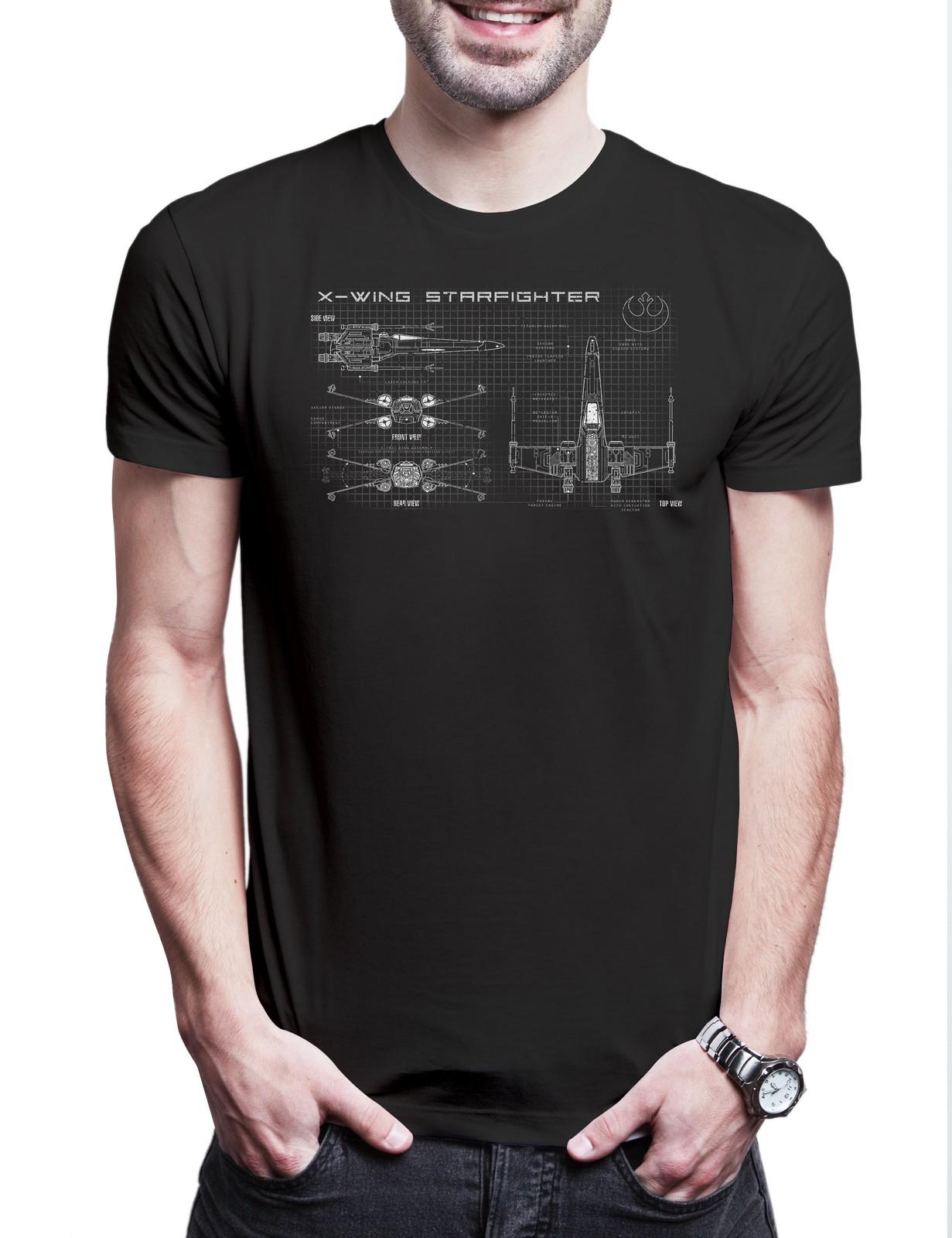 Red 5 Blueprint Herren T-Shirt Mens Womens Tees Top Star Rebel X Wars Wing Alliance X-Wing Sci-Fi S
Red 5 Blueprint Herren T-Shirt Mens Womens Tees Top Star Rebel X Wars Wing Alliance X-Wing Sci-Fi S