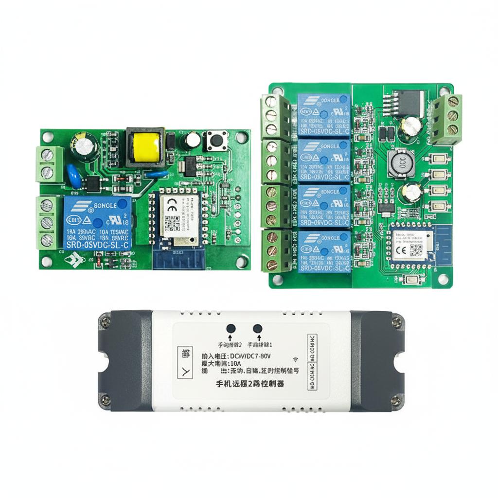 Tuya Одноканальный/Многоканальный WiFi Bluetooth Модуль реле с дистанционным управлением Управление через приложение для телефона Аксессуар для умного выключателя 10*10*2 белый
Tuya Одноканальный/Многоканальный WiFi Bluetooth Модуль реле с дистанционным управлением Управление через приложение для телефона Аксессуар для умного выключателя 10*10*2 белый