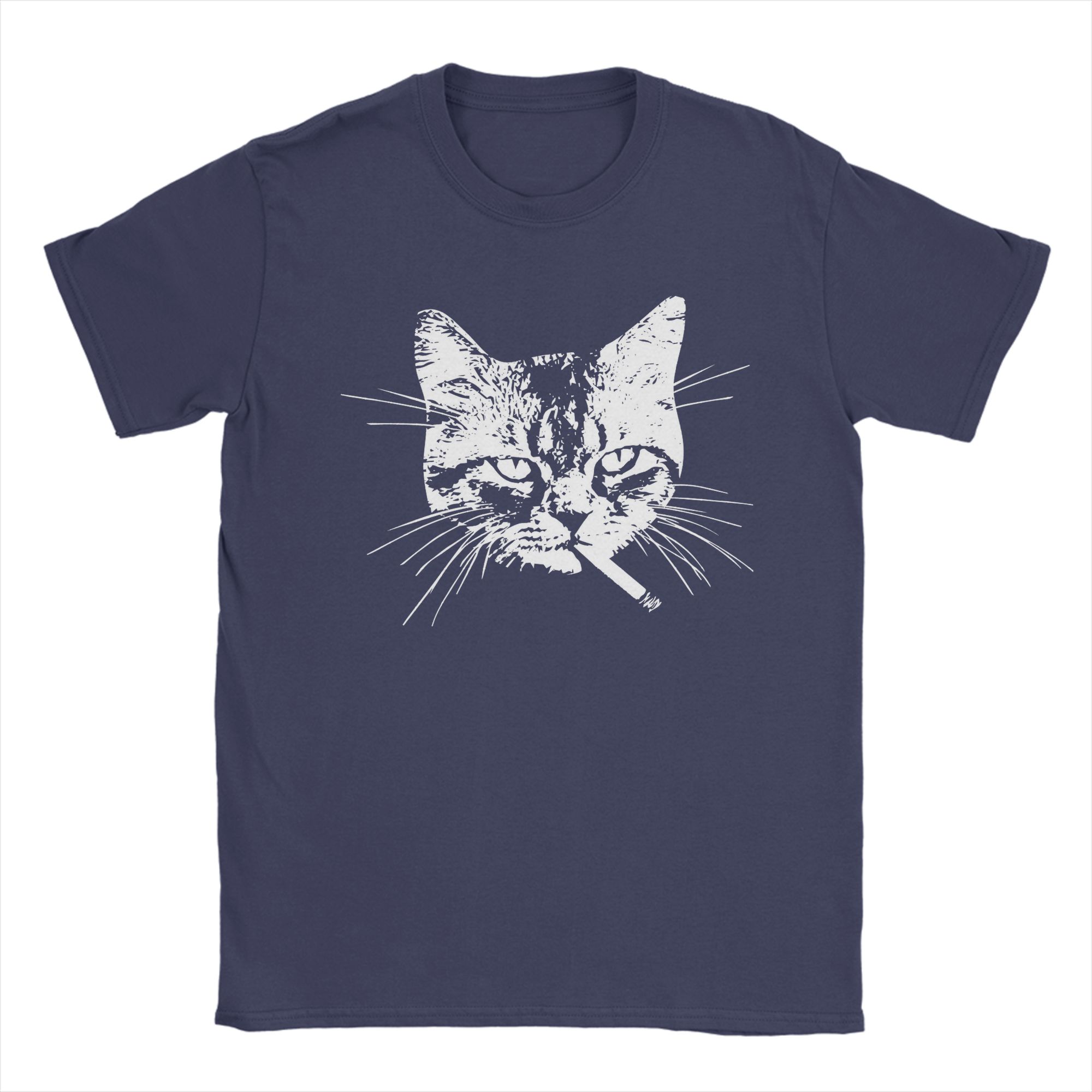 Tabby Cat Smoking T Shirts Men Pure Cotton Funny TShirt Round Collar Tees Short Sleeve Clothes Adult 3XL
Tabby Cat Smoking T Shirts Men Pure Cotton Funny TShirt Round Collar Tees Short Sleeve Clothes Adult 3XL