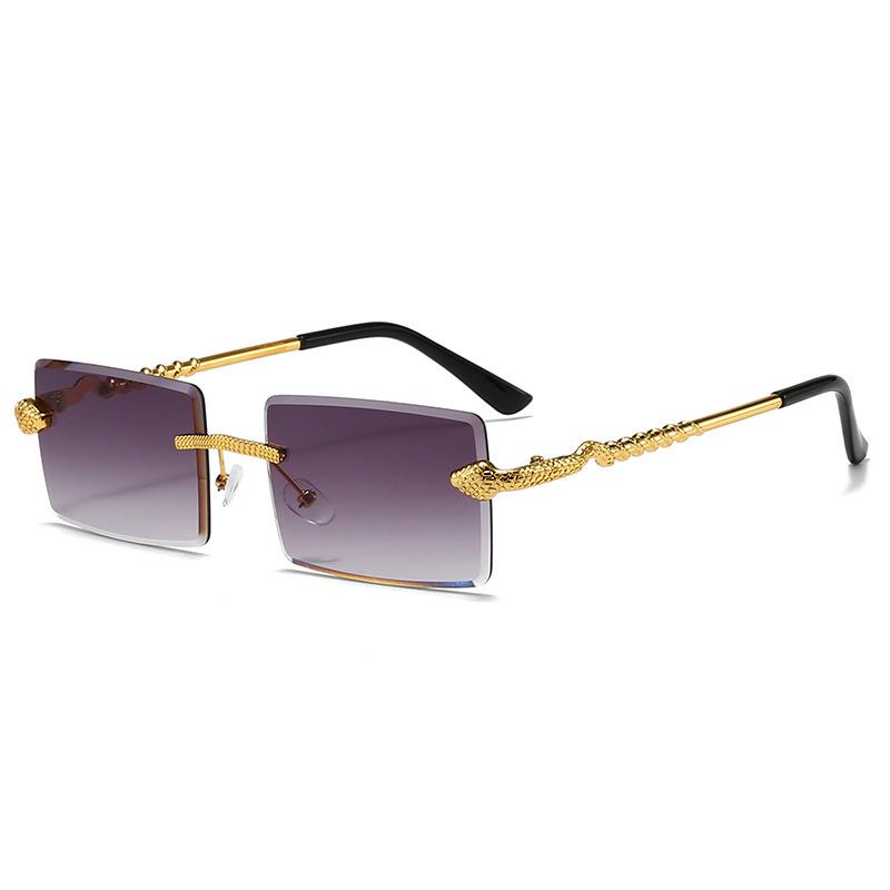 Design Sense Legs Personalized Frameless Sunglasses Trendy Men S And Women S Retro Square Metal Sunglasses
Design Sense Legs Personalized Frameless Sunglasses Trendy Men S And Women S Retro Square Metal Sunglasses