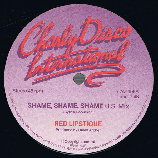 12-дюймовая пластинка RED LIPSTIQUE - Shame, Shame, Shame CYZ109 Charly Disco В 1983 году Великобритания Танцевальная и электронная музыка Б/У
12-дюймовая пластинка RED LIPSTIQUE - Shame, Shame, Shame CYZ109 Charly Disco В 1983 году Великобритания Танцевальная и электронная музыка Б/У