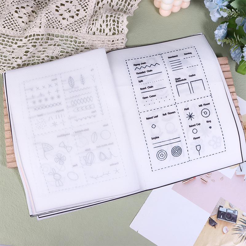 DIY Stitch Book Embroidery Sewing Book For Beginners Adult Embroidery Study Supplies
DIY Stitch Book Embroidery Sewing Book For Beginners Adult Embroidery Study Supplies