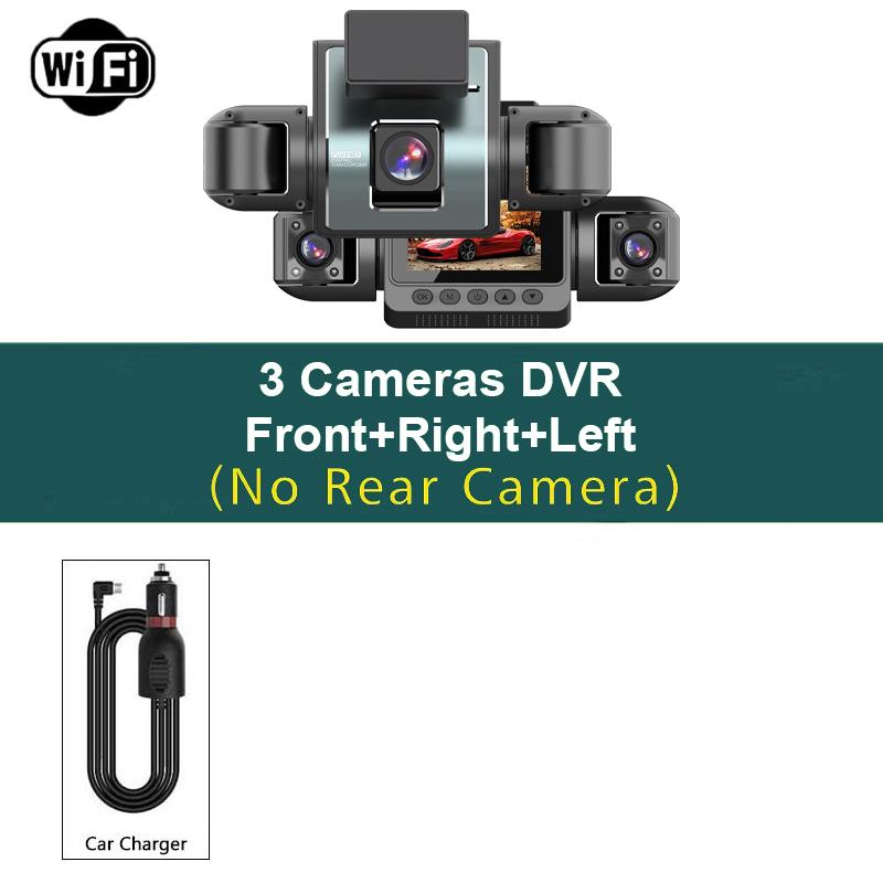4 Channel Full HD 1080P Car DVR Wifi Dash Cam 4 Cameras Dashcam Video Recorder Night Vision Black Box Cabin Camera 24H Parking XC63-3 Lens
4 Channel Full HD 1080P Car DVR Wifi Dash Cam 4 Cameras Dashcam Video Recorder Night Vision Black Box Cabin Camera 24H Parking XC63-3 Lens